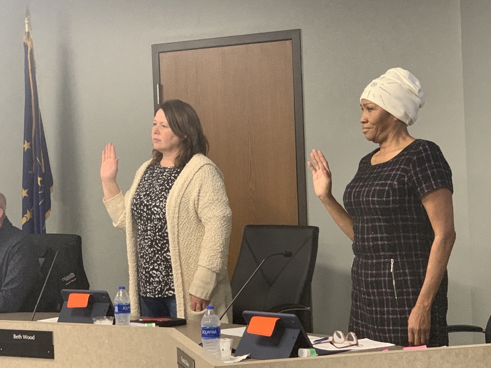 New Board members are sworn in