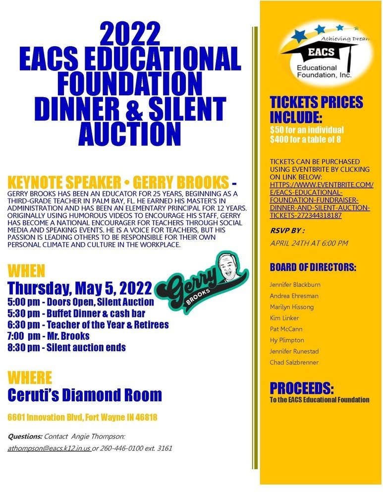 EACS Foundation Dinner