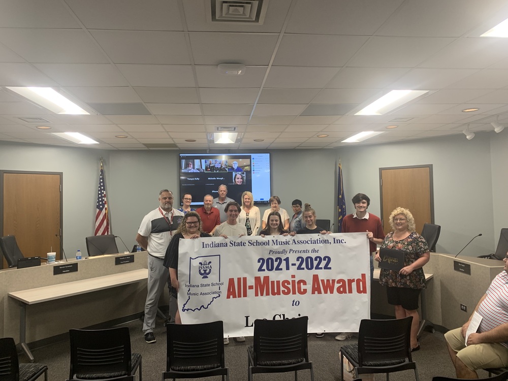 Leo Jr. Sr. High Choir 2022 ISSMA Winners