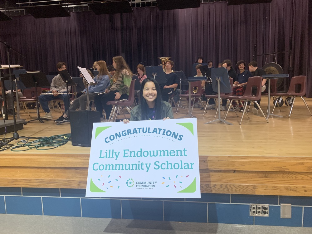 Lilly Scholarship Winner