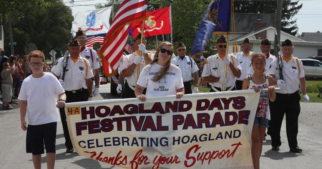Hoagland Days Parade Info
