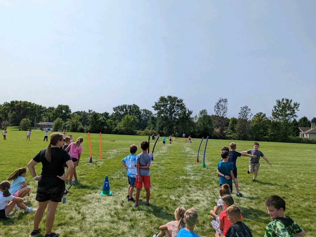 2nd and 3rd grade 80's Themed Field Day