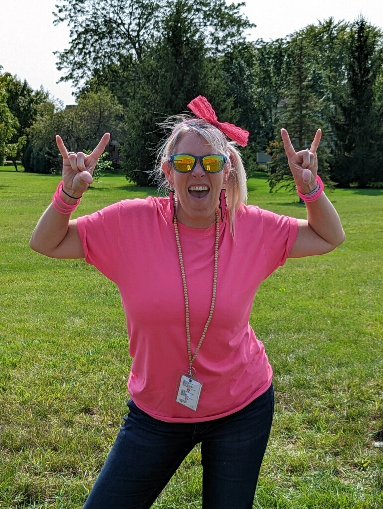 2nd and 3rd grade 80's Themed Field Day 