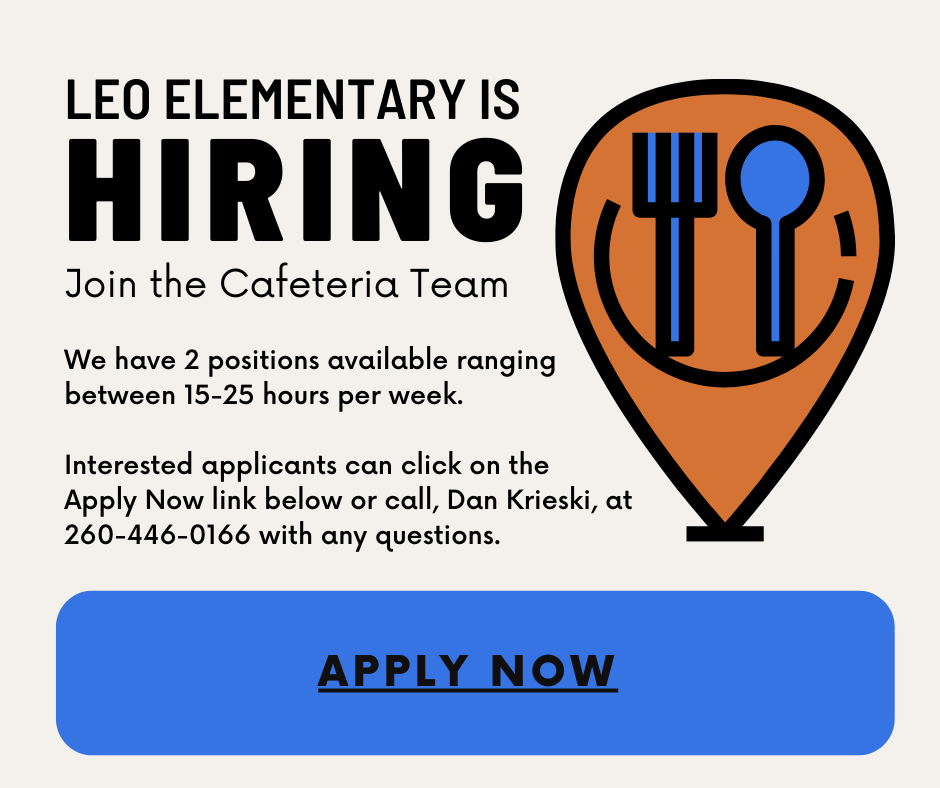Cafe is hiring sign