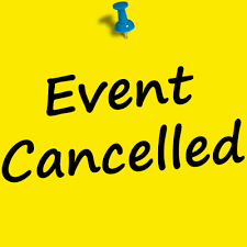 Event canceled 